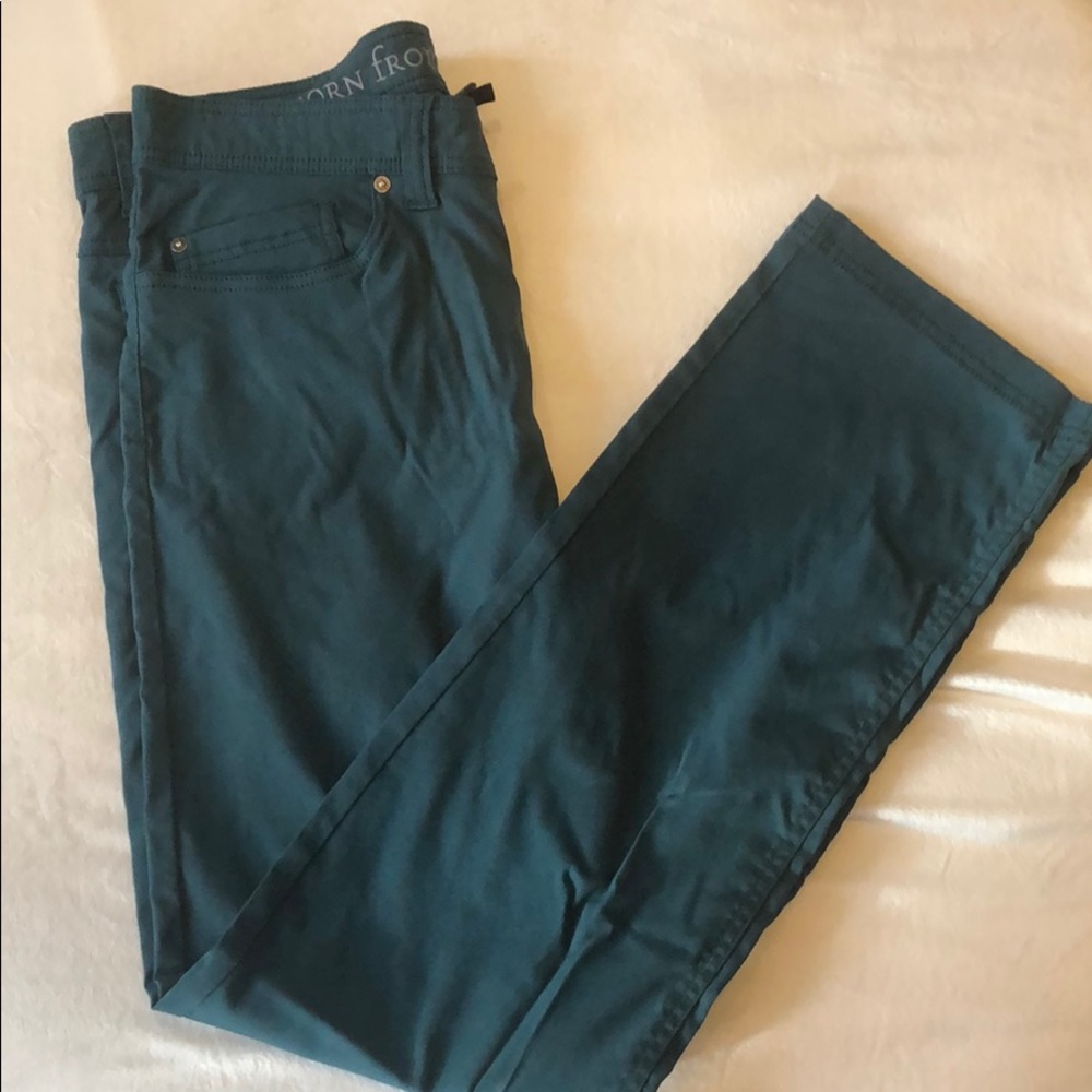 Prana Men’s Stretch Zion Pant 32x32 Slim Fit Green